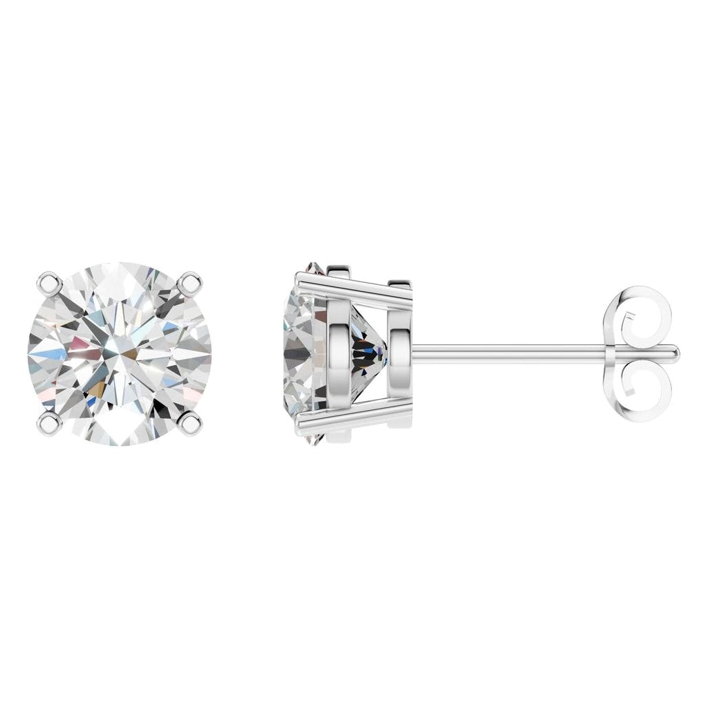 EA-0839 White Gold Earrings SET - Main View