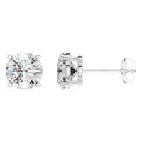 EA-0839 White Gold Earrings SET - Main View