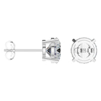 EA-0839 White Gold Earrings SET - ANGLE