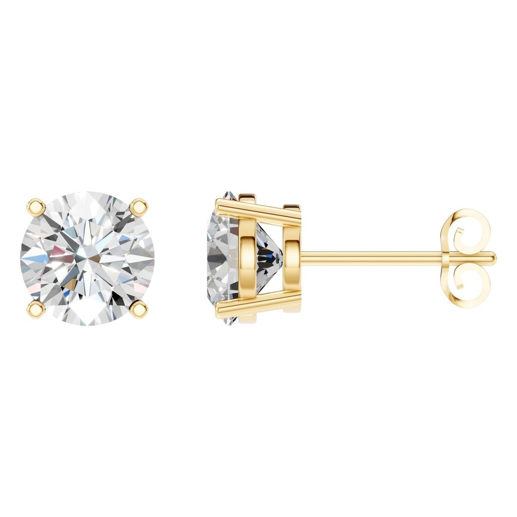 EA-0839 Yellow Gold Earrings SET - Main View