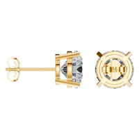 EA-0839 Yellow Gold Earrings SET - ANGLE