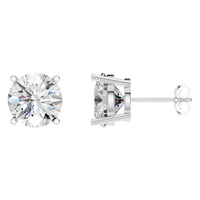 EA-0839 White Gold Earrings SET - Main View