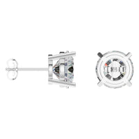 EA-0839 White Gold Earrings SET - ANGLE