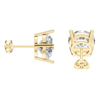 EA-0839 Yellow Gold Earrings SET - Side View
