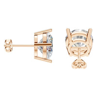 EA-0839 Rose Gold Earrings SET - Side View