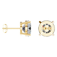 EA-0839 Yellow Gold Earrings SET - ANGLE