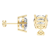 EA-0839 Yellow Gold Earrings SET - Side View