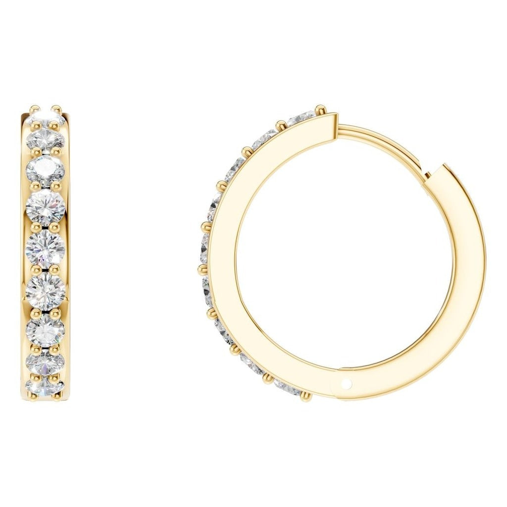 EA-1315 Yellow Gold Earrings SET - Main View