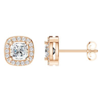 EA-1909 Rose Gold Earrings SET - Main View