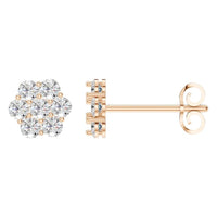 EA-2903 Rose Gold Earrings SET - Main View
