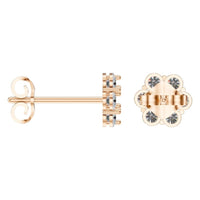 EA-2903 Rose Gold Earrings SET - ANGLE