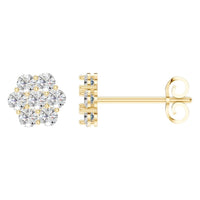 EA-2903 Yellow Gold Earrings SET - Main View