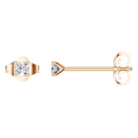EA-2998 Rose Gold Earrings SET - Main View