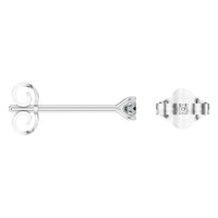 EA-2998 White Gold Earrings SET - ANGLE