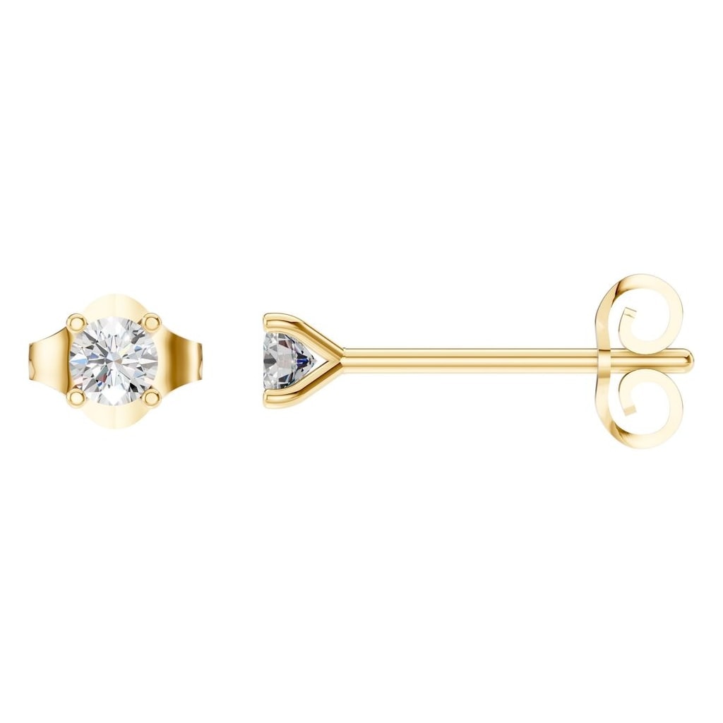 EA-2998 Yellow Gold Earrings SET - Main View