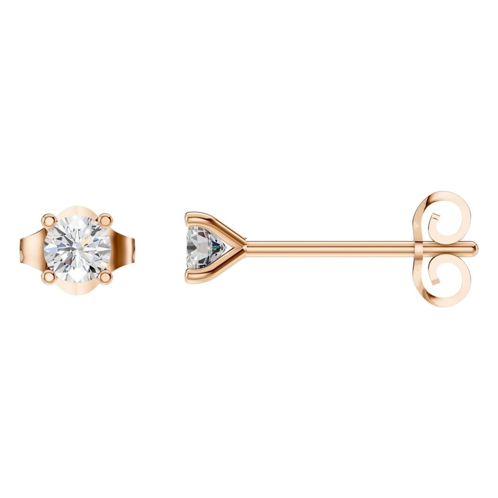 EA-2998 Rose Gold Earrings SET - Main View