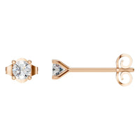 EA-2998 Rose Gold Earrings SET - Main View