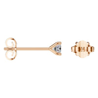 EA-2998 Rose Gold Earrings SET - ANGLE