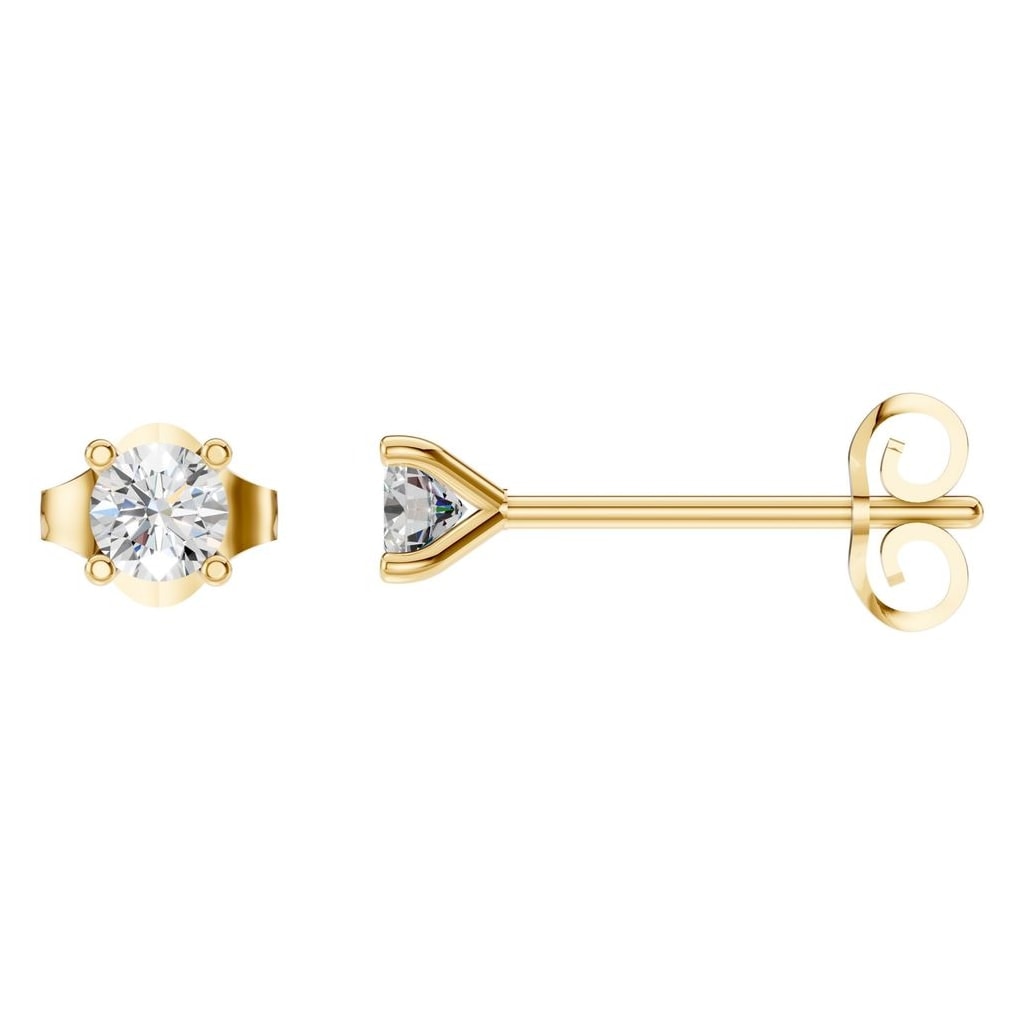 EA-2998 Yellow Gold Earrings SET - Main View