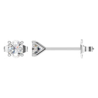 EA-2998 White Gold Earrings SET - Main View