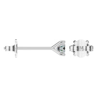 EA-2998 White Gold Earrings SET - ANGLE