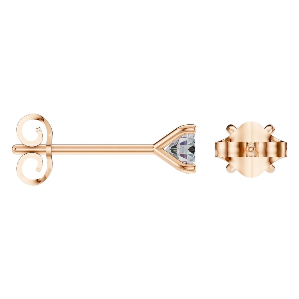 EA-2998 Rose Gold Earrings SET - ANGLE