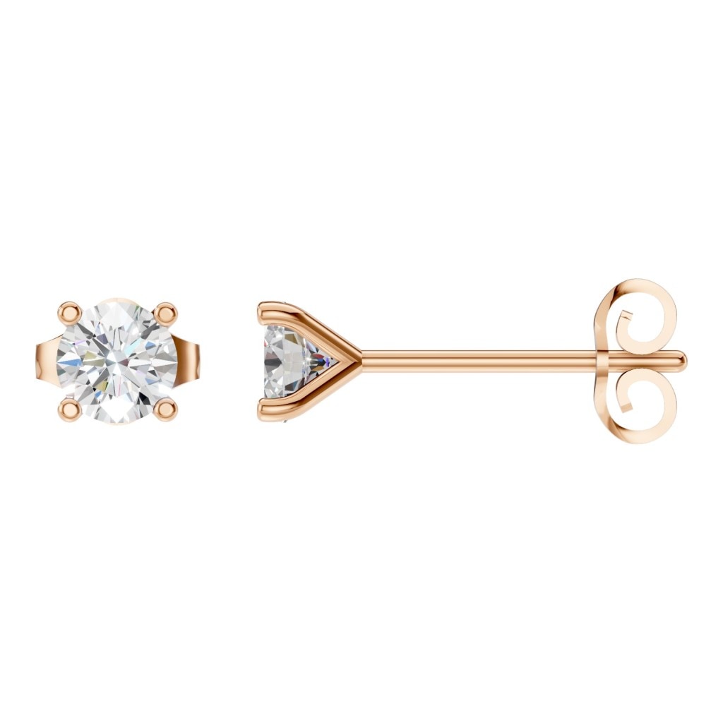 EA-2998 Rose Gold Earrings SET - Main View
