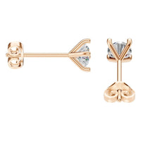 EA-2998 Rose Gold Earrings SET - Side View