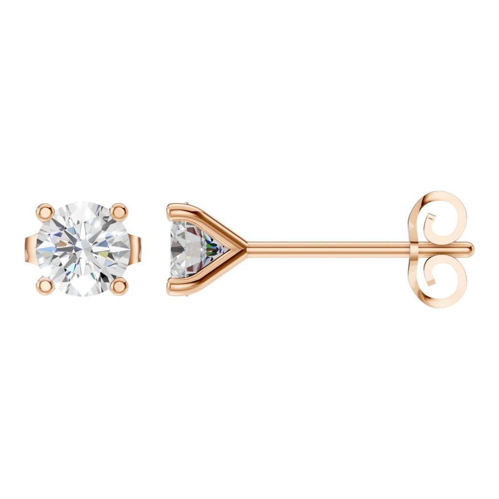 EA-2998 Rose Gold Earrings SET - Main View