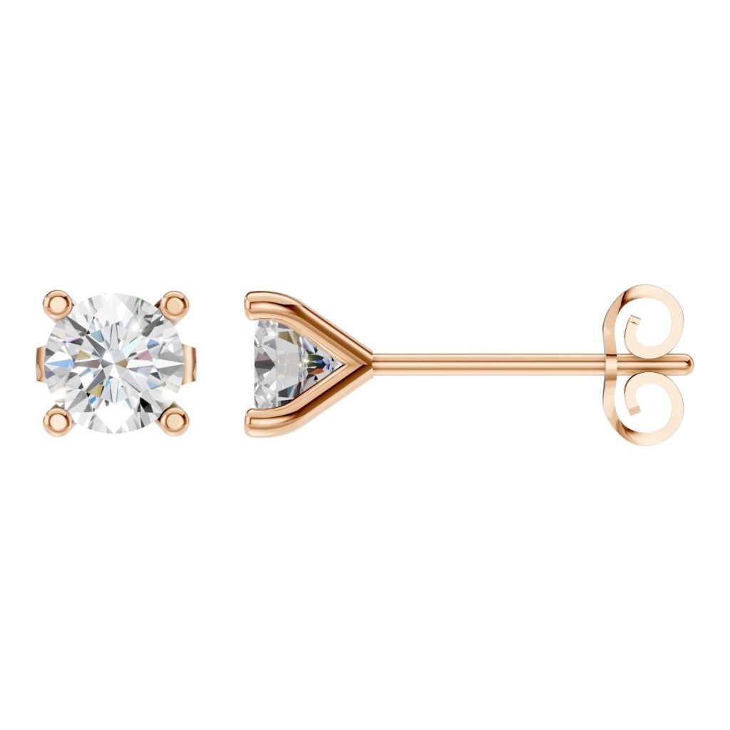 EA-2998 Rose Gold Earrings SET - Main View