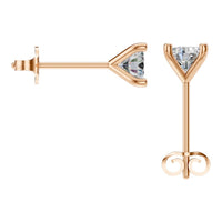 EA-2998 Rose Gold Earrings SET - BACK