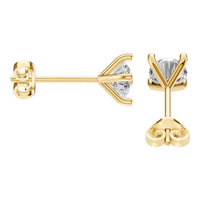 EA-2998 Yellow Gold Earrings SET - Side View