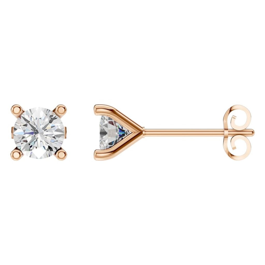 EA-2998 Rose Gold Earrings SET - Main View