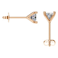 EA-2998 Rose Gold Earrings SET - BACK