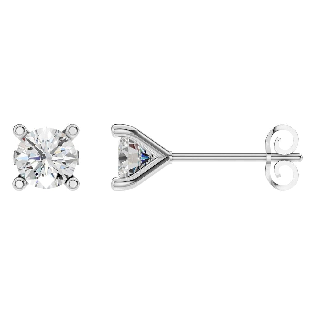 EA-2998 White Gold Earrings SET - Main View