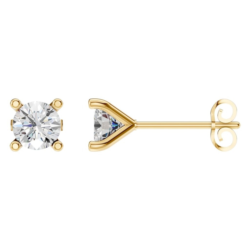 EA-2998 Yellow Gold Earrings SET - Main View