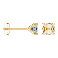 EA-2998 Yellow Gold Earrings SET - ANGLE