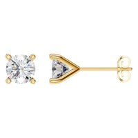 EA-2998 Yellow Gold Earrings SET - Main View