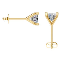 EA-2998 Yellow Gold Earrings SET - BACK