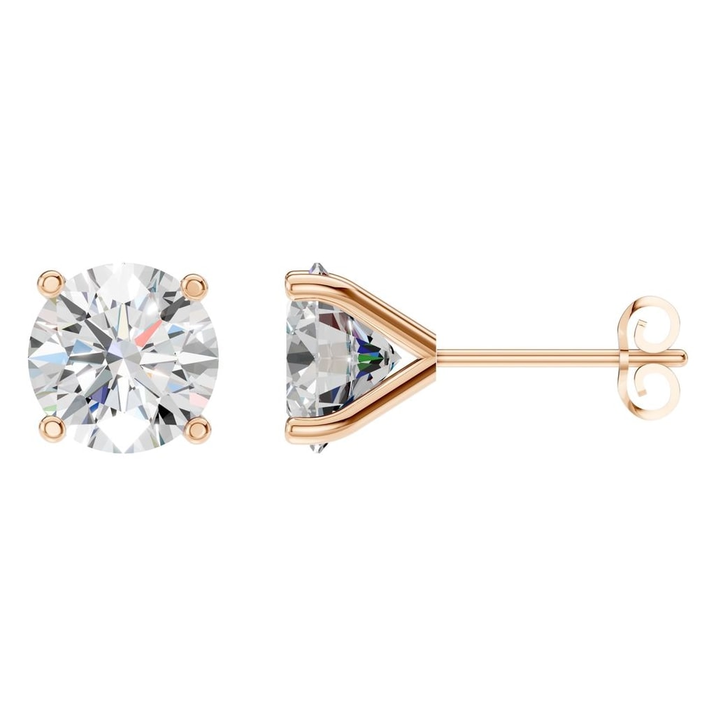 EA-2998 Rose Gold Earrings SET - Main View