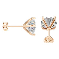 EA-2998 Rose Gold Earrings SET - Side View