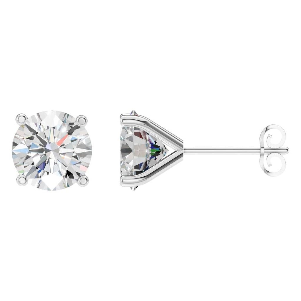 EA-2998 White Gold Earrings SET - Main View