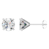 EA-2998 White Gold Earrings SET - Main View
