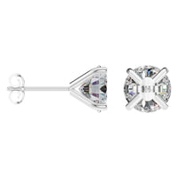 EA-2998 White Gold Earrings SET - ANGLE