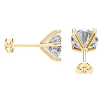 EA-2998 Yellow Gold Earrings SET - Side View