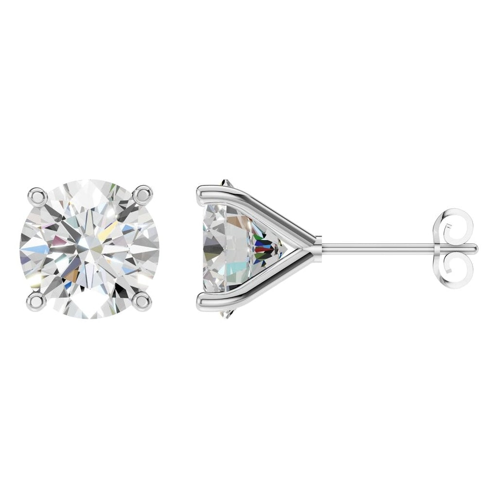 EA-2998 White Gold Earrings SET - Main View