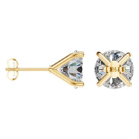 EA-2998 Yellow Gold Earrings SET - ANGLE