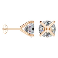 EA-2998 Rose Gold Earrings SET - ANGLE