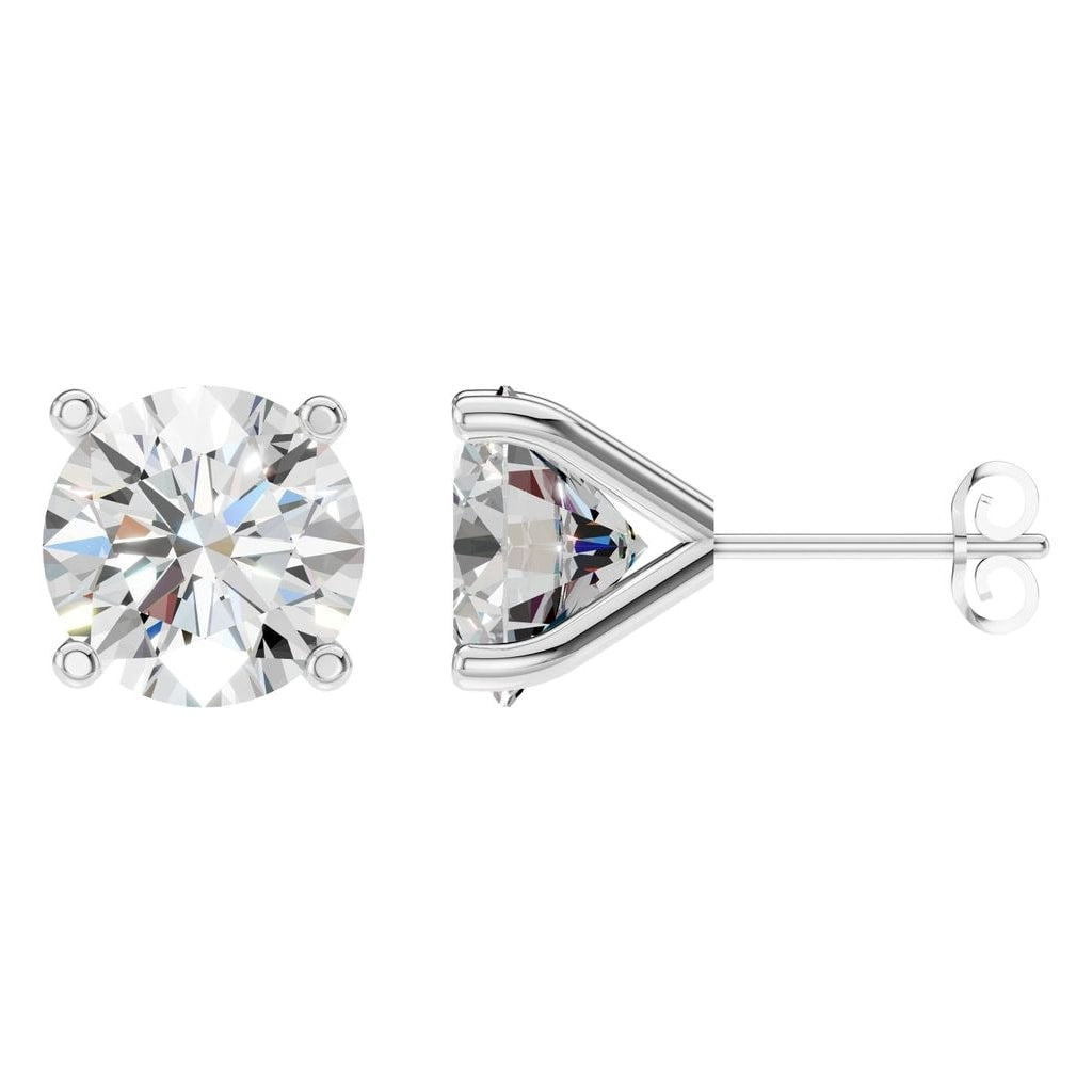 EA-2998 White Gold Earrings SET - Main View
