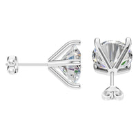 EA-2998 White Gold Earrings SET - Side View